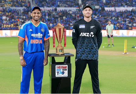 India National Cricket Team vs New Zealand National Cricket Team Stats
