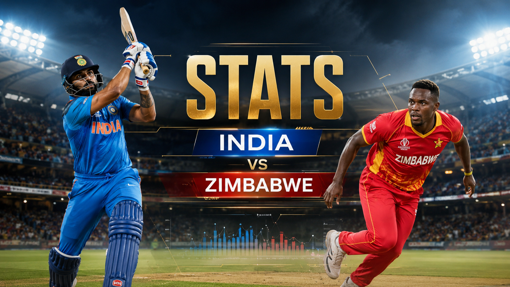 India National Cricket Team Vs Zimbabwe National Cricket Team Stats
