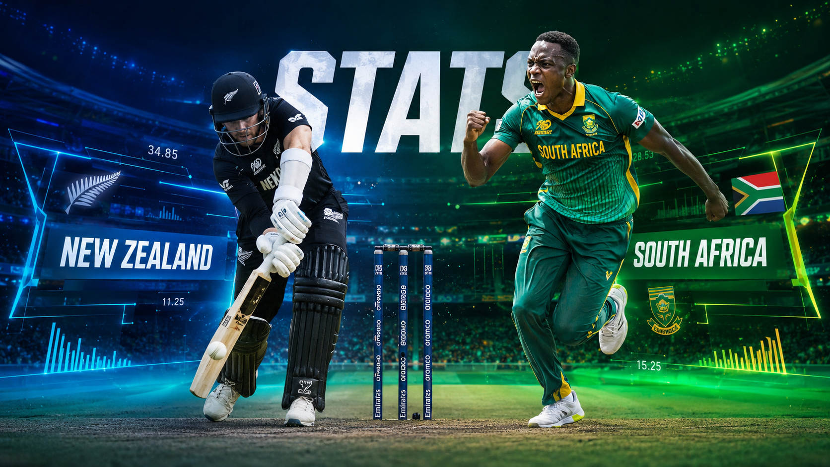 New Zealand National Cricket Team Vs South Africa National Cricket Team Stats
