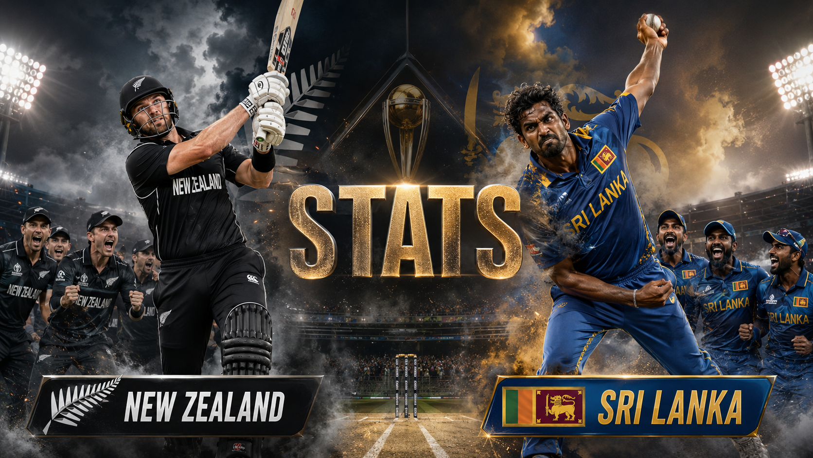 New Zealand National Cricket Team Vs Sri Lanka National Cricket Team Stats