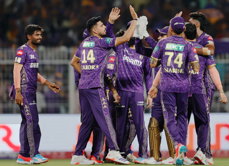 Kolkata Knight Riders Vs Rajasthan Royals Timeline