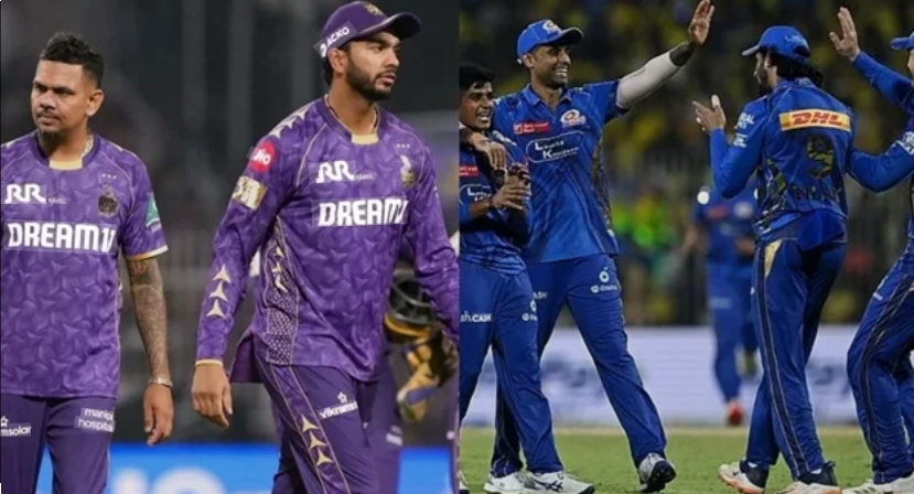 Mumbai Indians Vs Kolkata Knight Riders Timeline