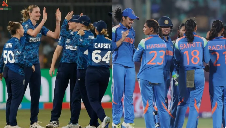 England Women's National Cricket Team Vs India Women's National Cricket Team Timeline